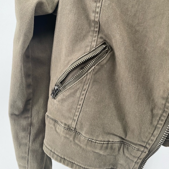 Fashion Nova Olive Green Kids Jacket - Picture 5 of 6